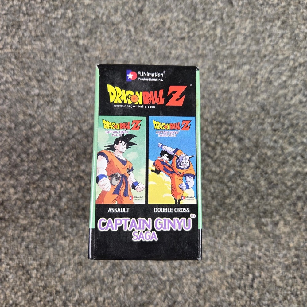 FUNimation Dragon Ball Z VHS Box Set Uncut Captain Ginyu Saga 2-Tape Multi-Color